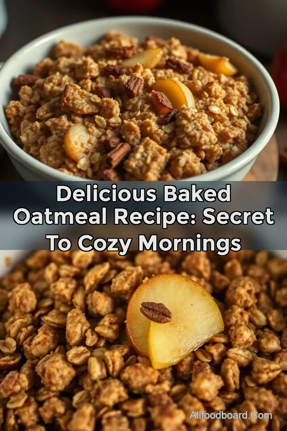 Delicious Baked Oatmeal Recipe: Secret to Cozy Mornings