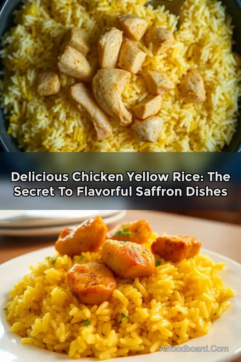 My Saffron-Infused Chicken Yellow Rice: A Flavorful Family…
