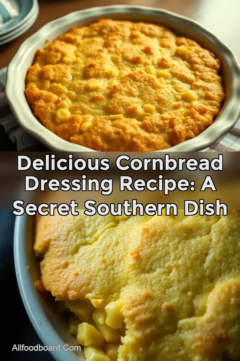 Delicious Cornbread Dressing Recipe: A Secret Southern Dish : PIN FOR LATER Delicious Cornbread Dressing Recipe: A Secret Southern Dish
