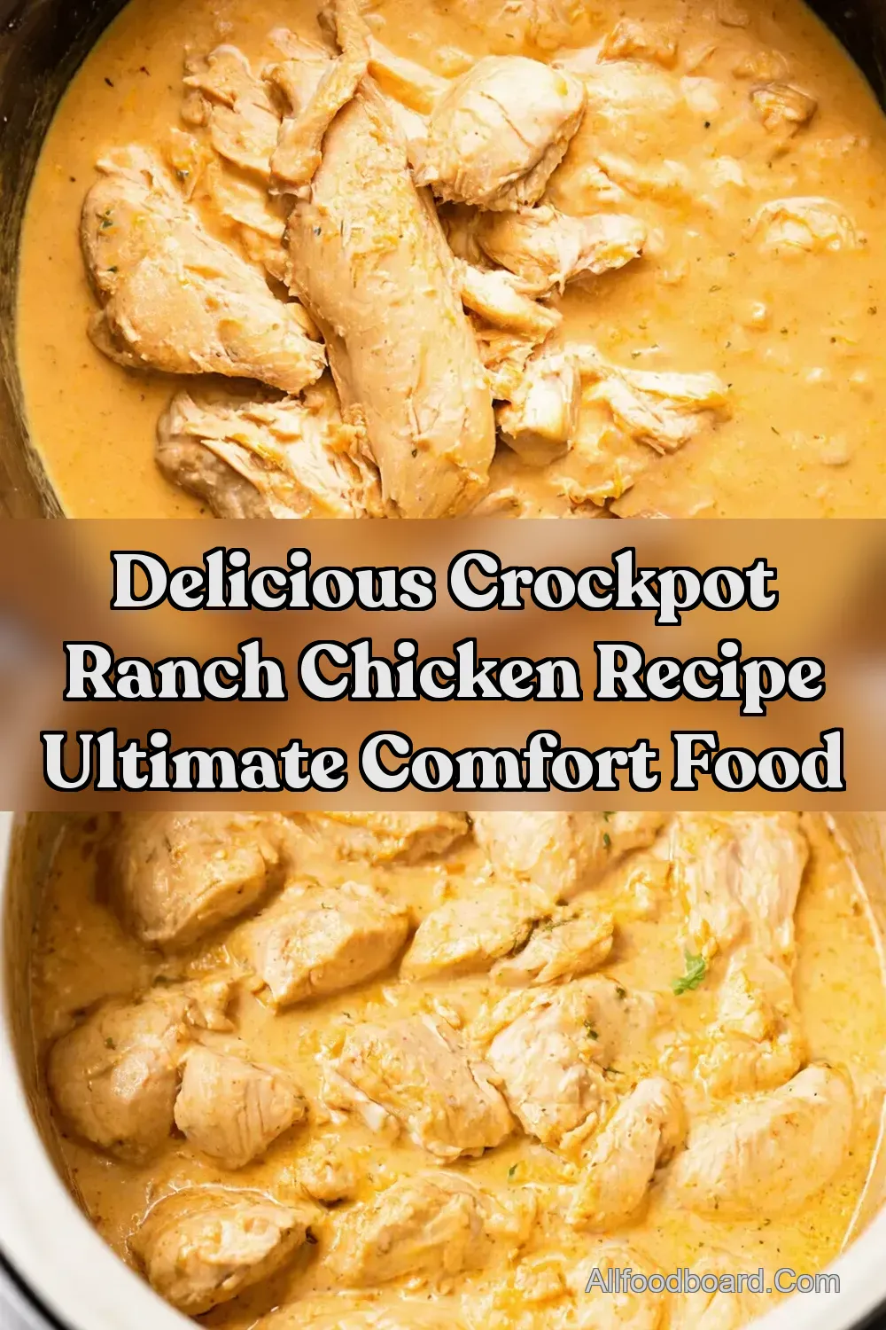 Crockpot Creamy ranch chicken crockpot So Easy - All Food&hellip;