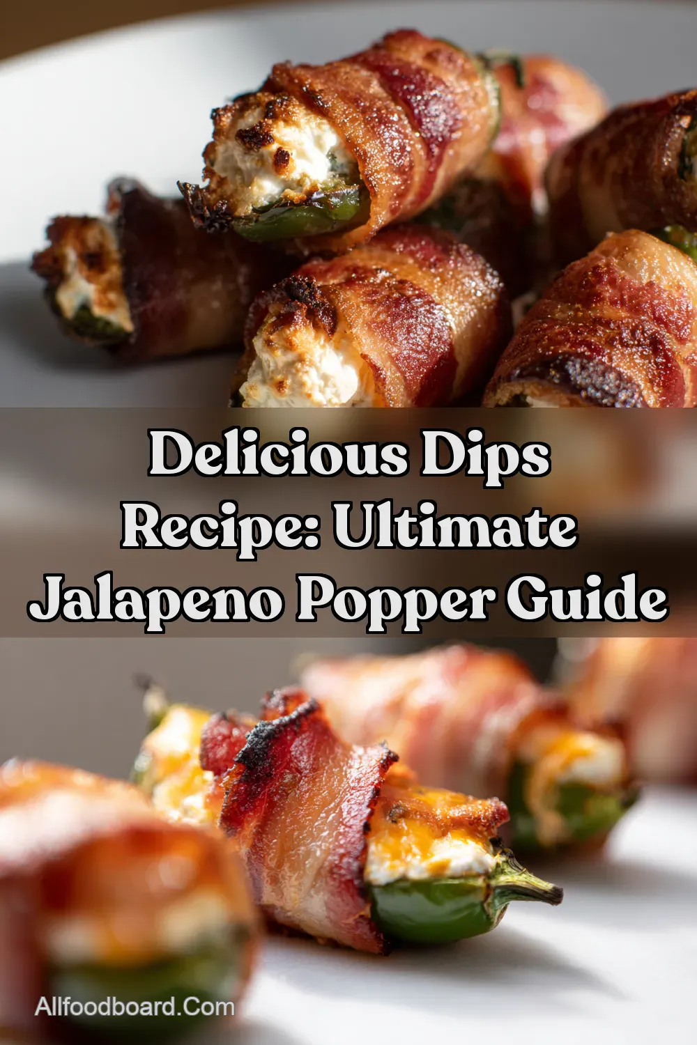 Bacon Wrapped Jalapeno Popper Recipe: Cheddar Bombs! - All…