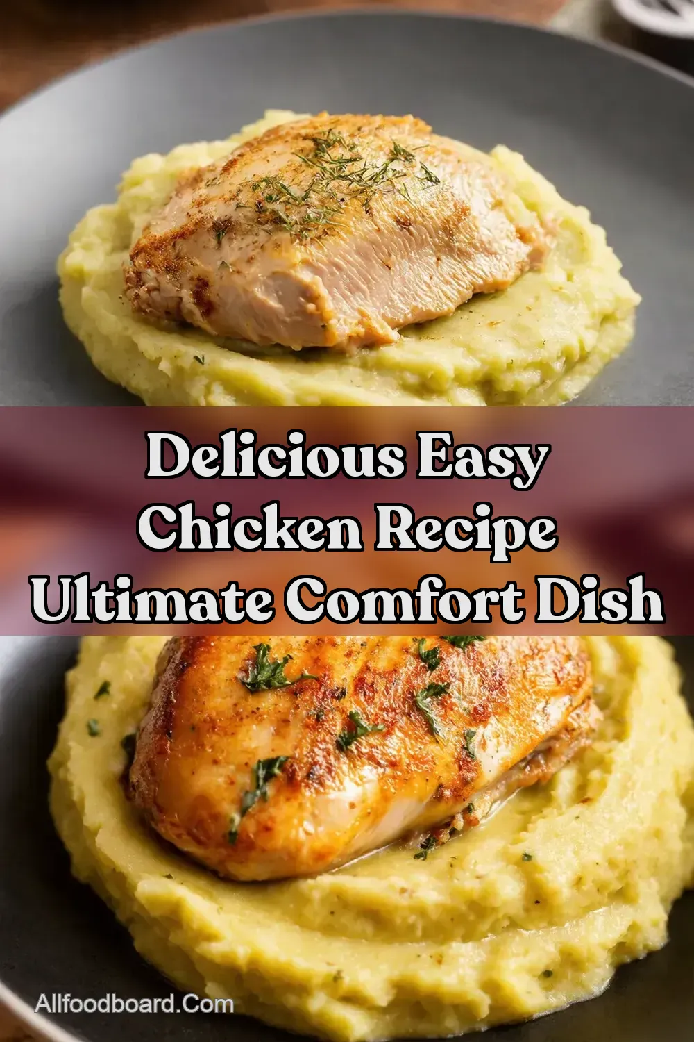 Garlic Herb Chicken Recipe Creamy Mash Perfection - All&hellip;