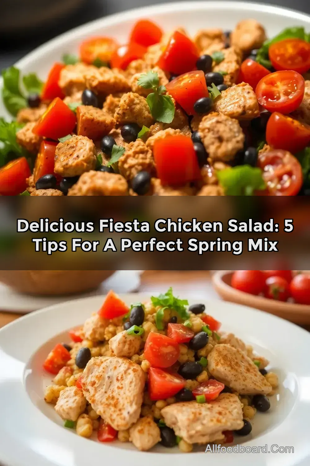 Easy & Vibrant Fiesta Chicken Salad: A Flavorful Family…