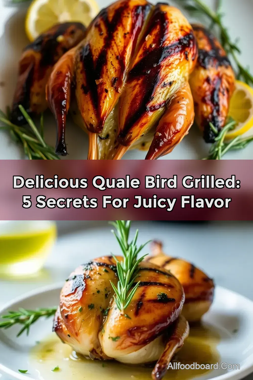 Easy & Juicy Quail Grilled: My Fail-Proof Herb Glazed Method