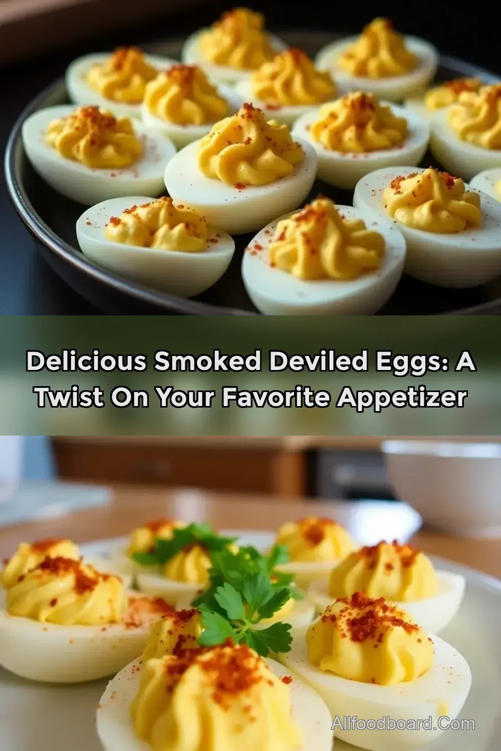 Smoked Deviled Eggs with Paprika: A Smoky Twist on a Classic