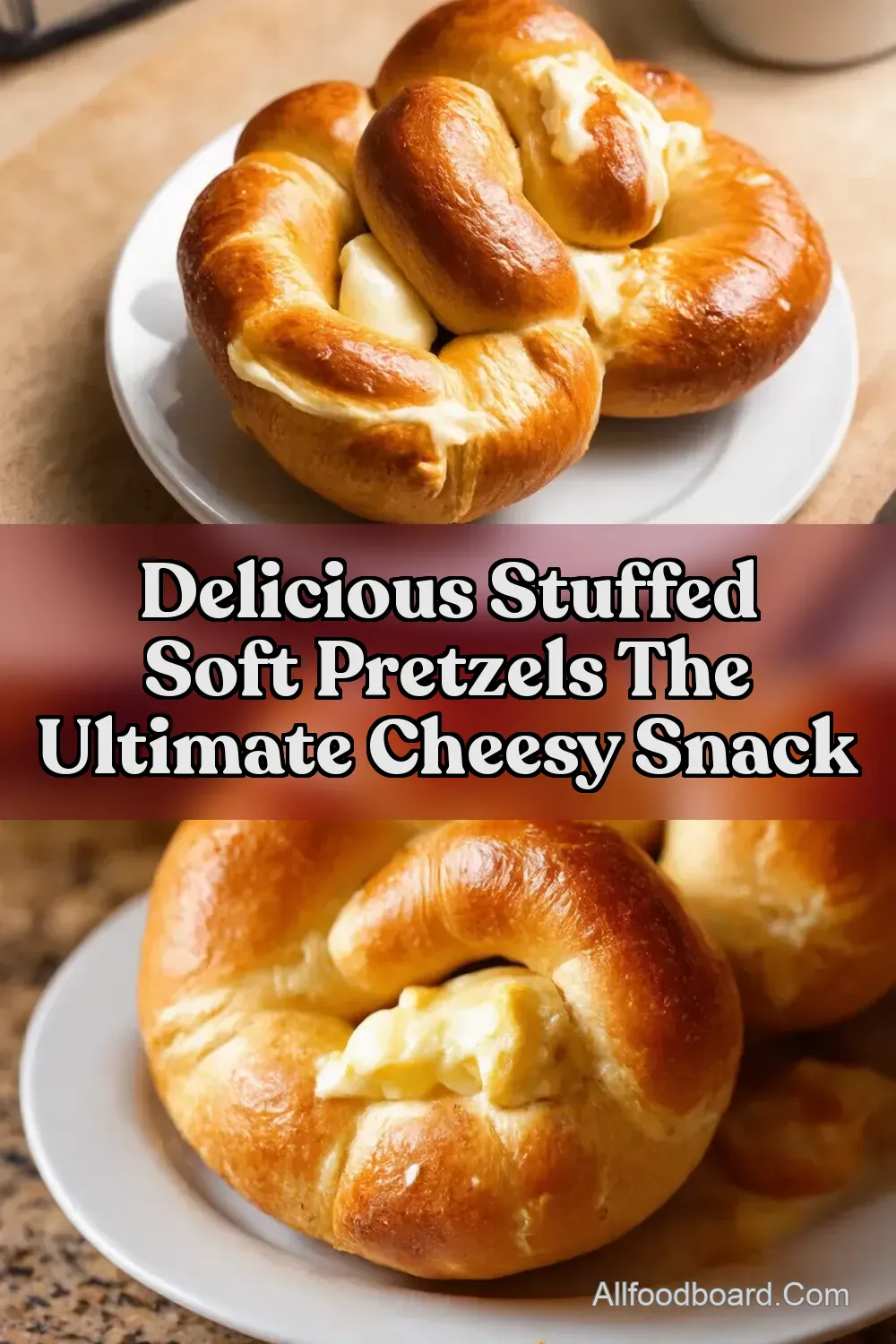 Gooey Mozzarella Stuffed Soft Pretzels A BavarianItalian…