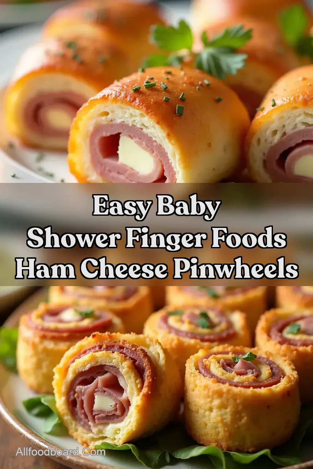 Budget Baby Shower Food Easy Ham Cheese Pinwheels - All…