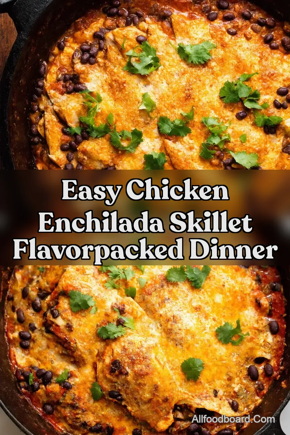 Chicken Black Bean Enchilada Skillet Quick Weeknight Win