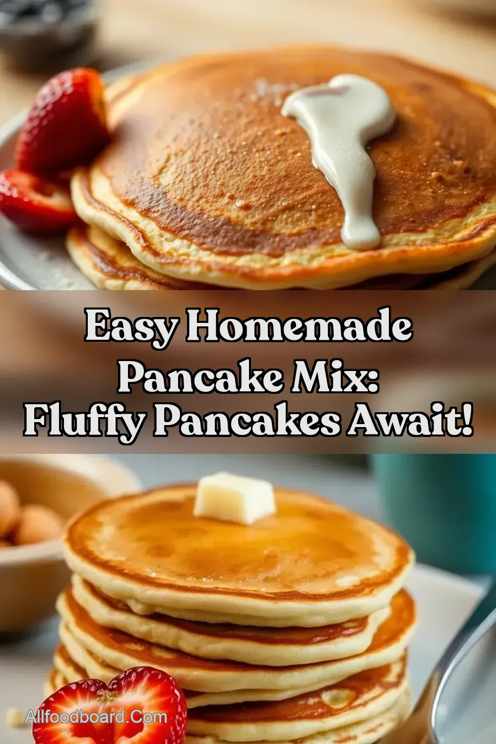 Easy Homemade Pancake Mix: Fluffy Pancakes Await!