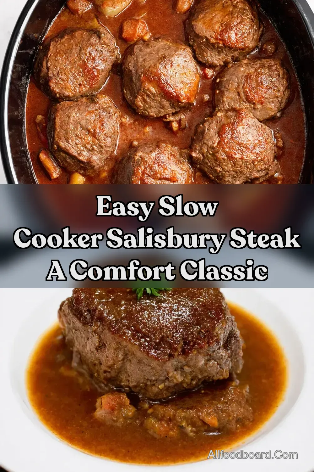 Easy Slow Cooker Salisbury Steak Proper Comfort Food - All…