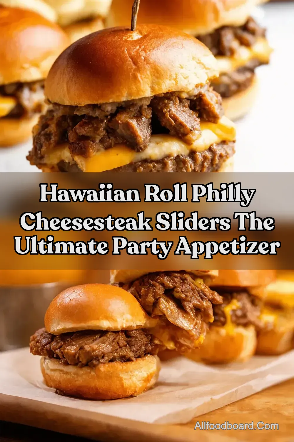 Philly Cheesesteak Sliders Hawaiian My Aloha Twist - All…