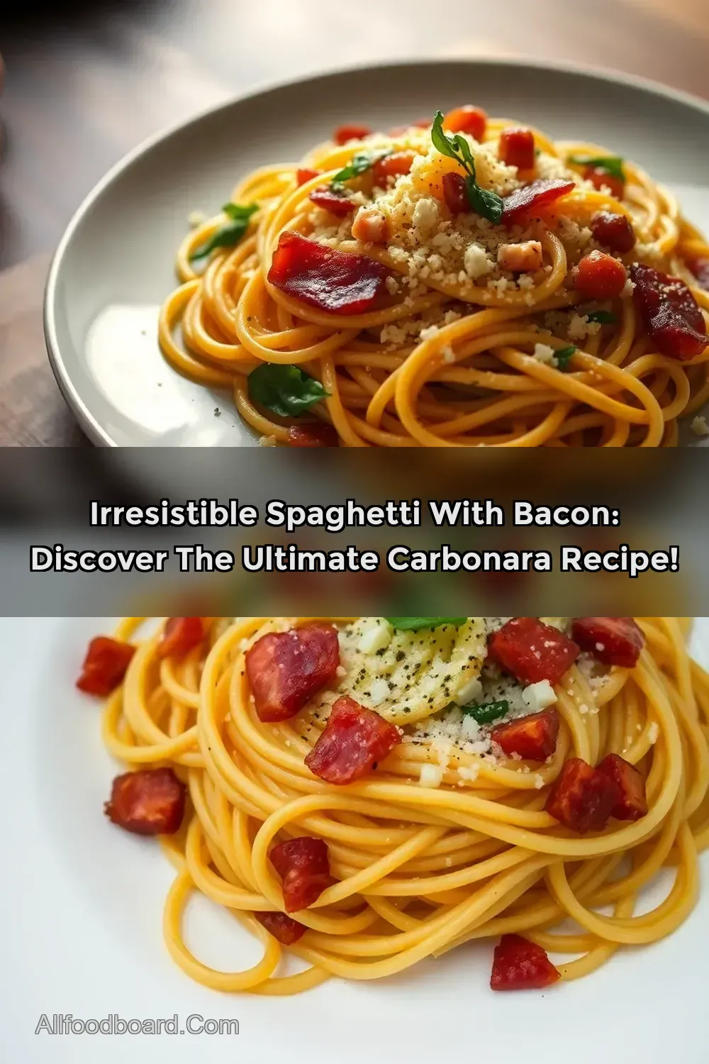 Irresistible Spaghetti with Bacon: Discover the Ultimate Carbonara Recipe!