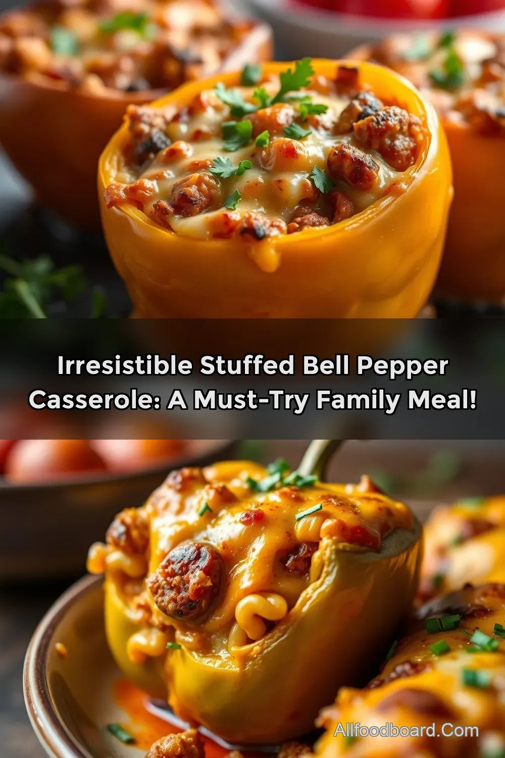 Easy & Delicious Stuffed Bell Pepper Casserole: Your…