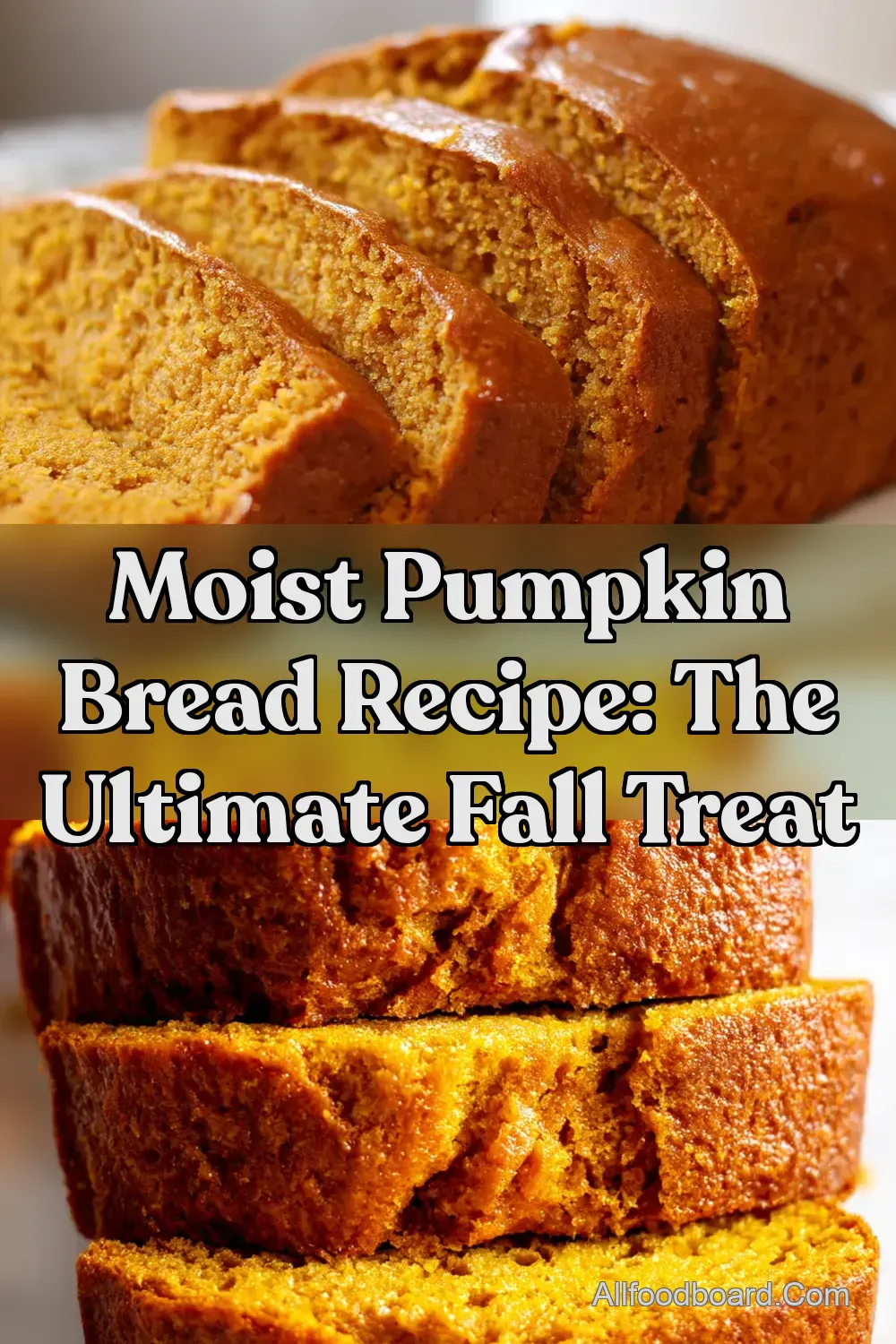 Moist Pumpkin Bread Recipe: The Ultimate Fall Treat : PIN FOR LATER Moist Pumpkin Bread Recipe: The Ultimate Fall Treat