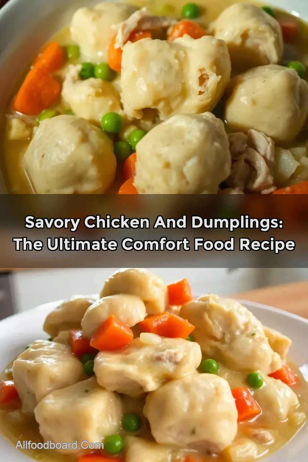 Hearty Chicken and Dumplings: A Comforting Family Classic