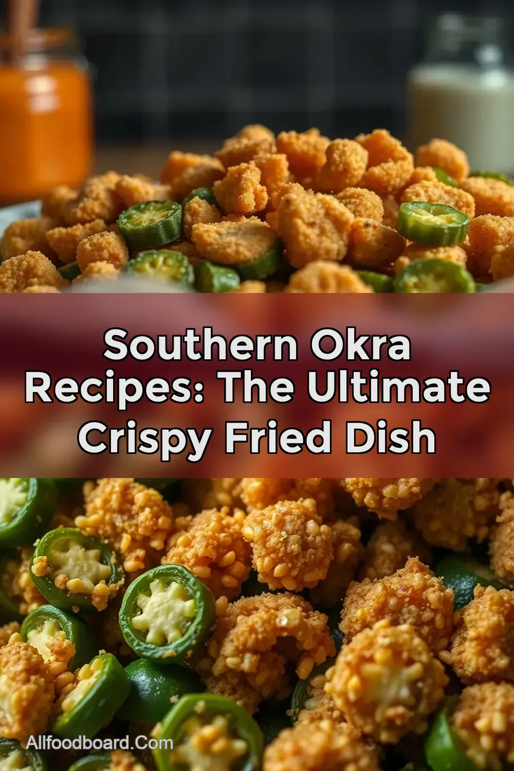 Southern Okra Recipes: The Ultimate Crispy Fried Dish : PIN FOR LATER Southern Okra Recipes: The Ultimate Crispy Fried Dish