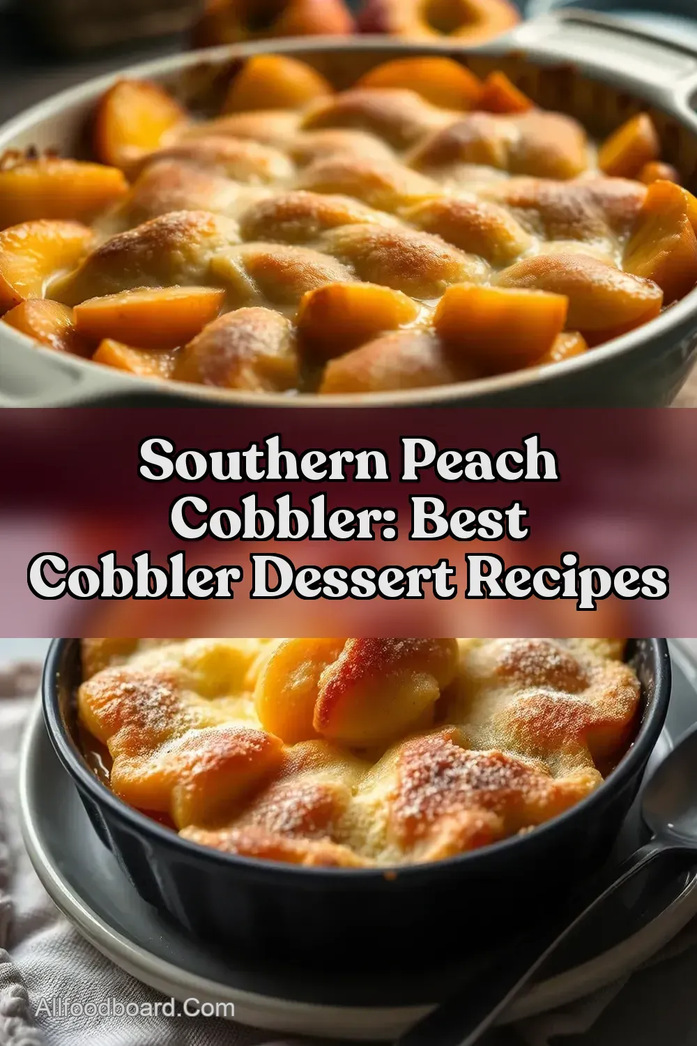 Southern Peach Cobbler: Best Cobbler Dessert Recipes