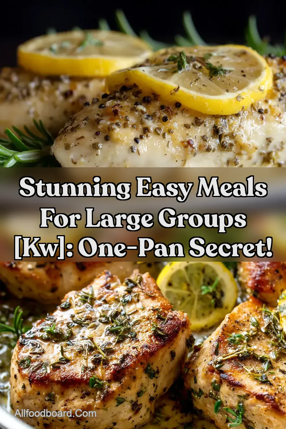 Stunning Easy Meals For Large Groups [kw]: One-Pan Secret!