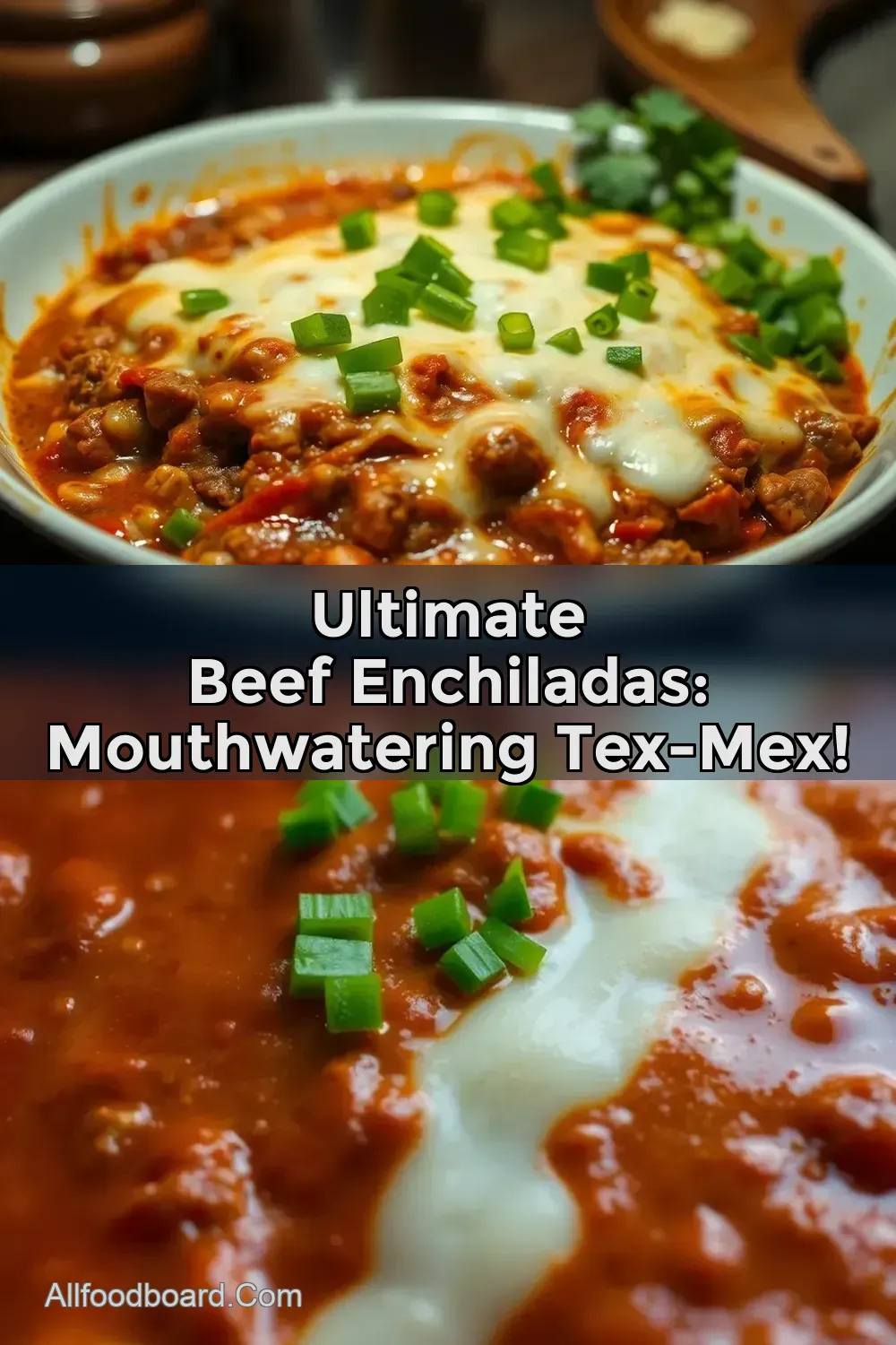 Ultimate Beef Enchiladas: Mouthwatering Tex-Mex! : PIN FOR LATER Ultimate Beef Enchiladas: Mouthwatering Tex-Mex!