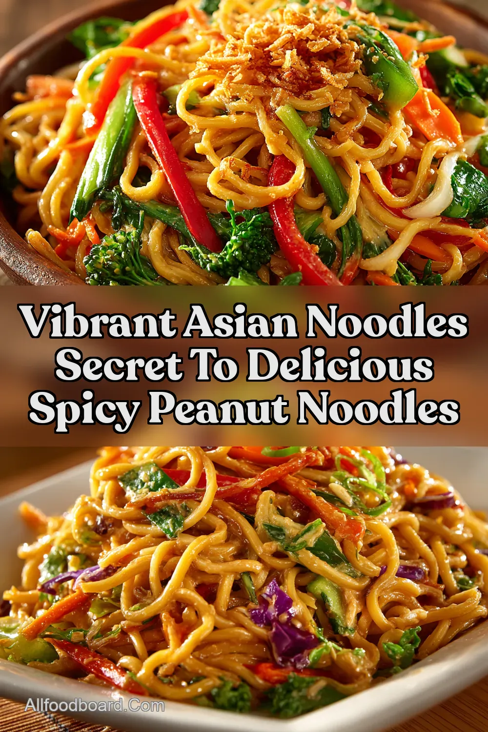 Spicy Peanut Noodles with Veggies Ready in 30 - All Food…
