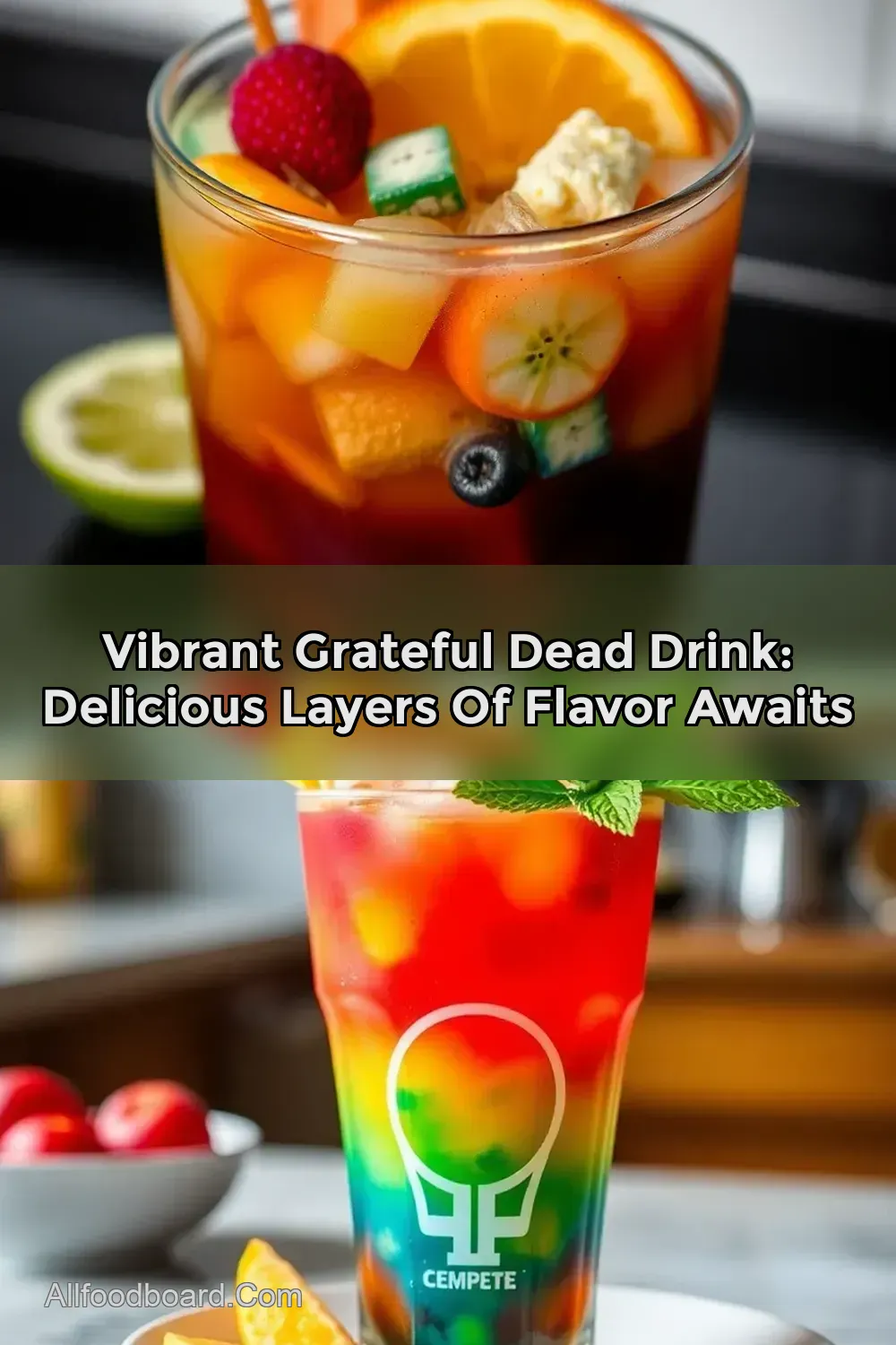 Try This Colorful Grateful Dead Drink: A Fun Cocktail Recipe
