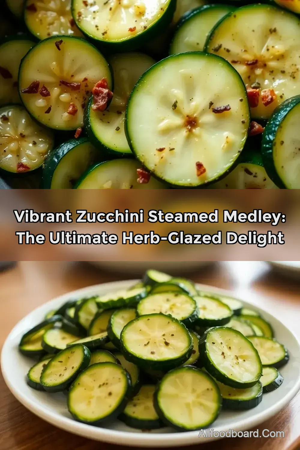 Easy & Juicy Zucchini Steamed: My Lush Herb-Glazed Medley