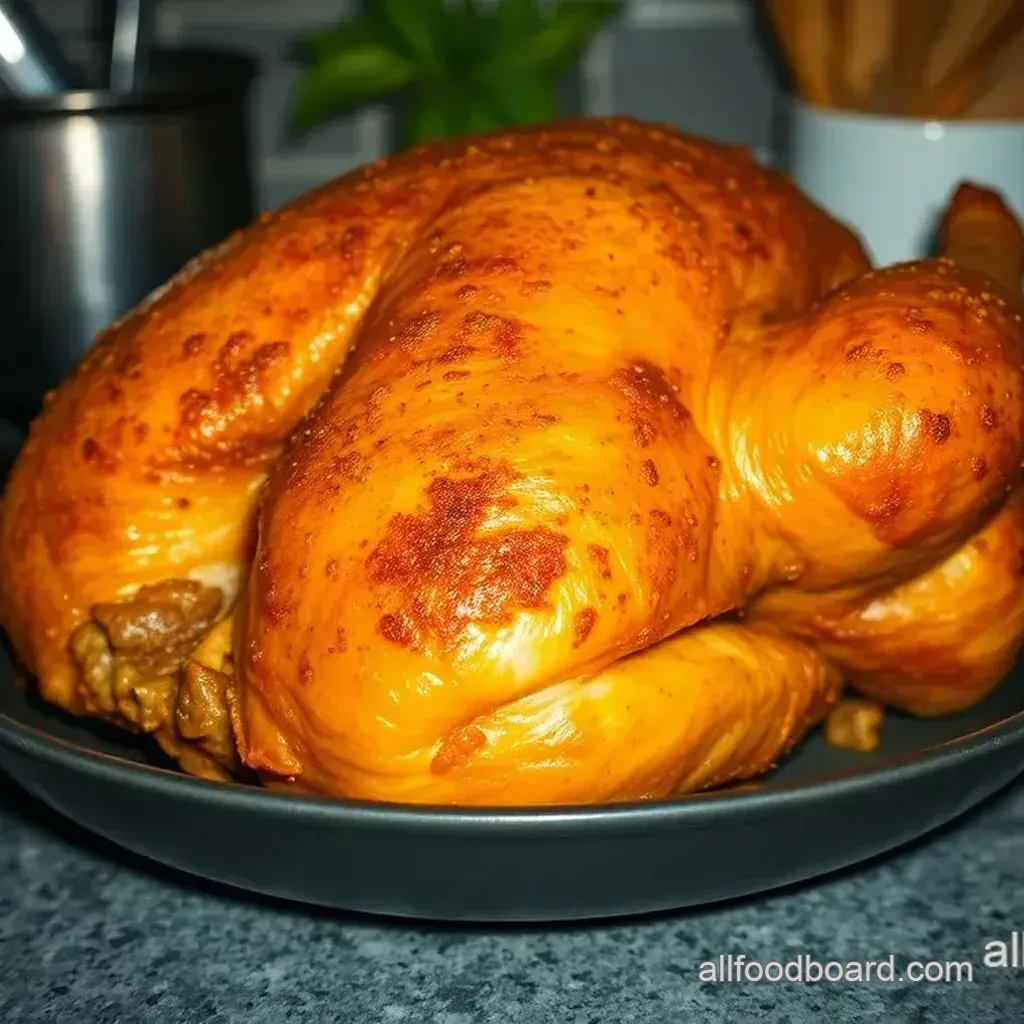 Juicy Cajun Deep Fried Turkey All Food Board