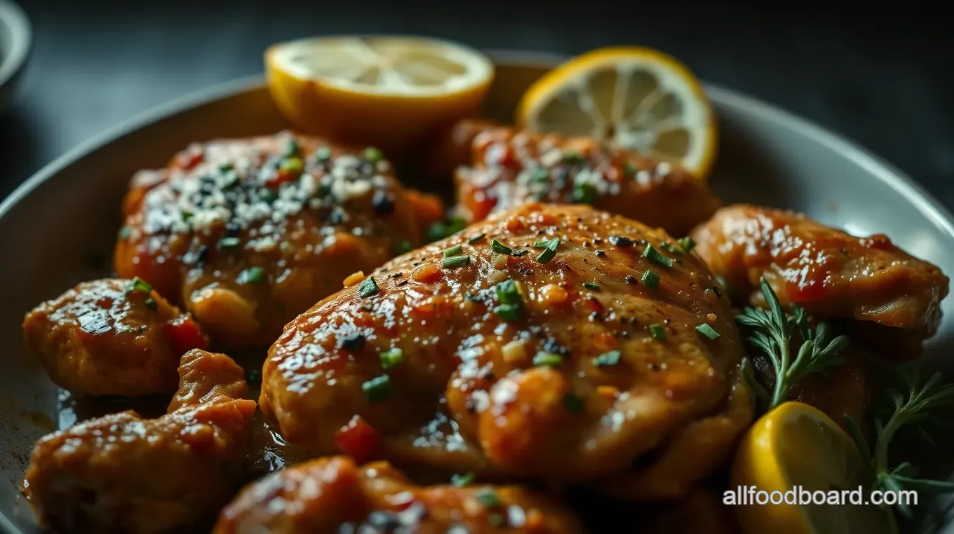 Juicy Aussie Chicken with Zesty Lemon Myrtle Marinade Aussie Chicken with Lemon Myrtle Marinade