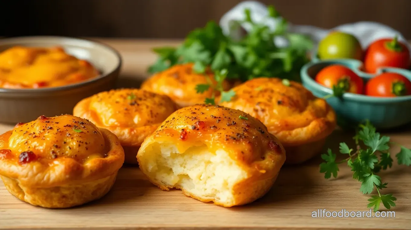 Crispy Potato Cheese Puffs