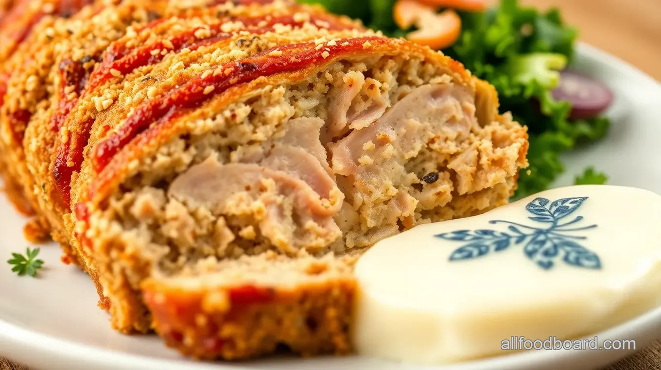 Chicken Cordon Bleu Meatloaf Marinara