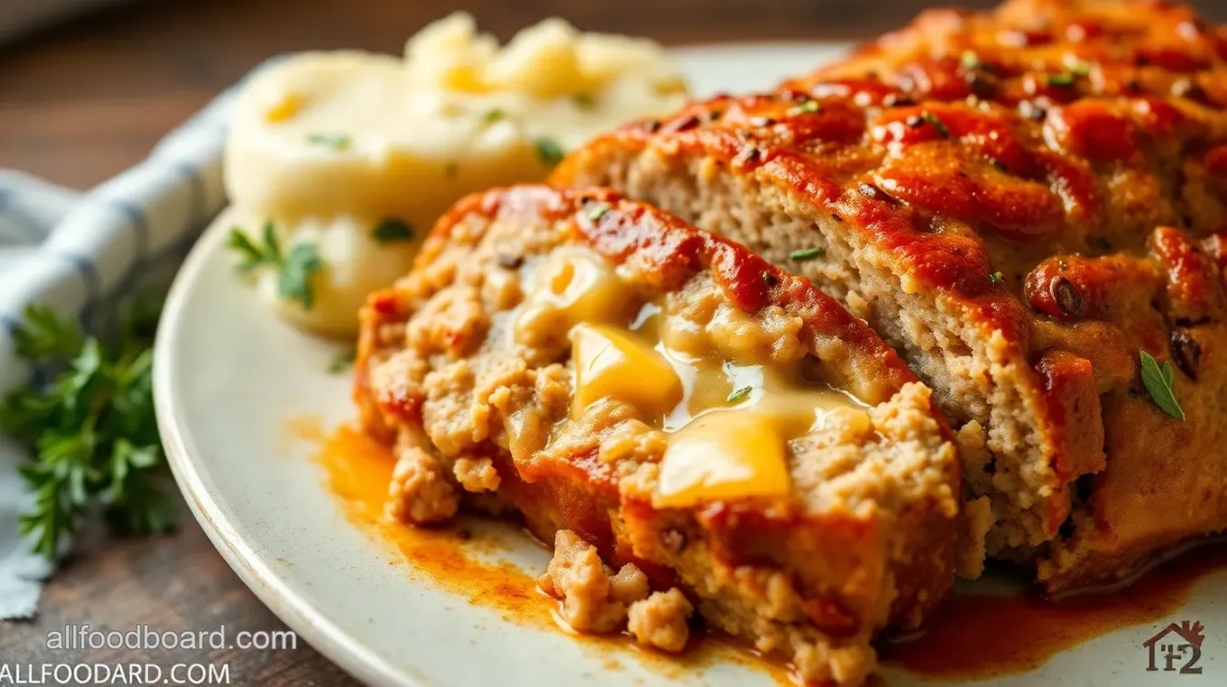 Chicken Cordon Bleu Meatloaf