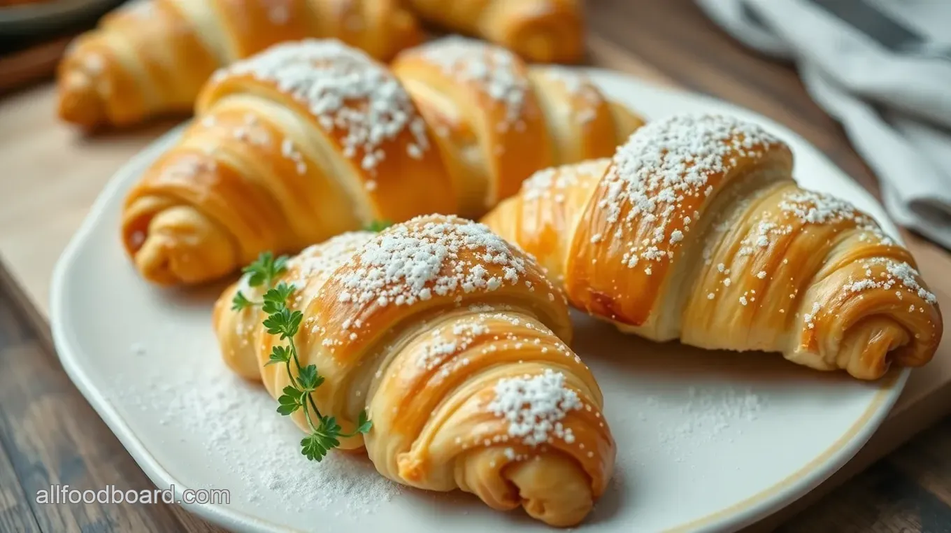 Classic Swiss Gipfeli (Croissants)