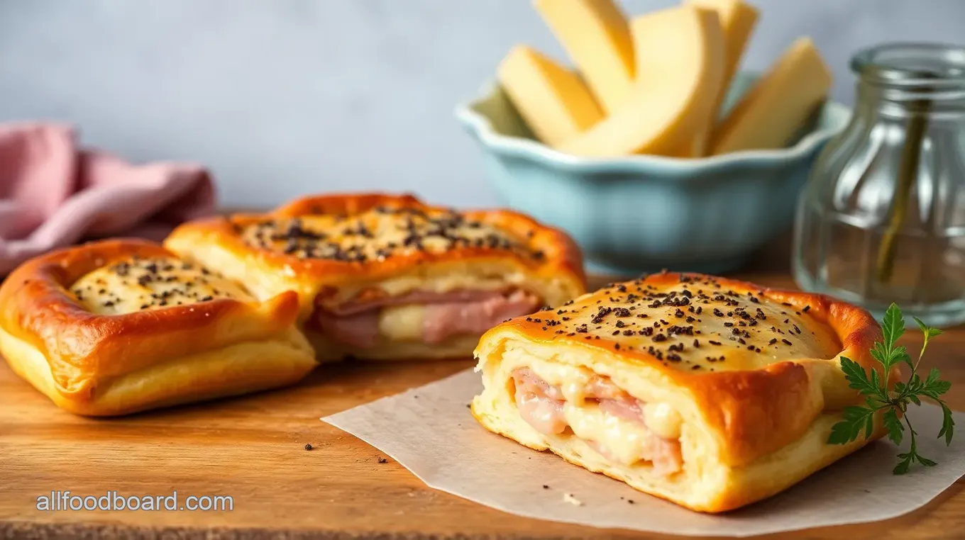 Ham Cheese Puff Pastry