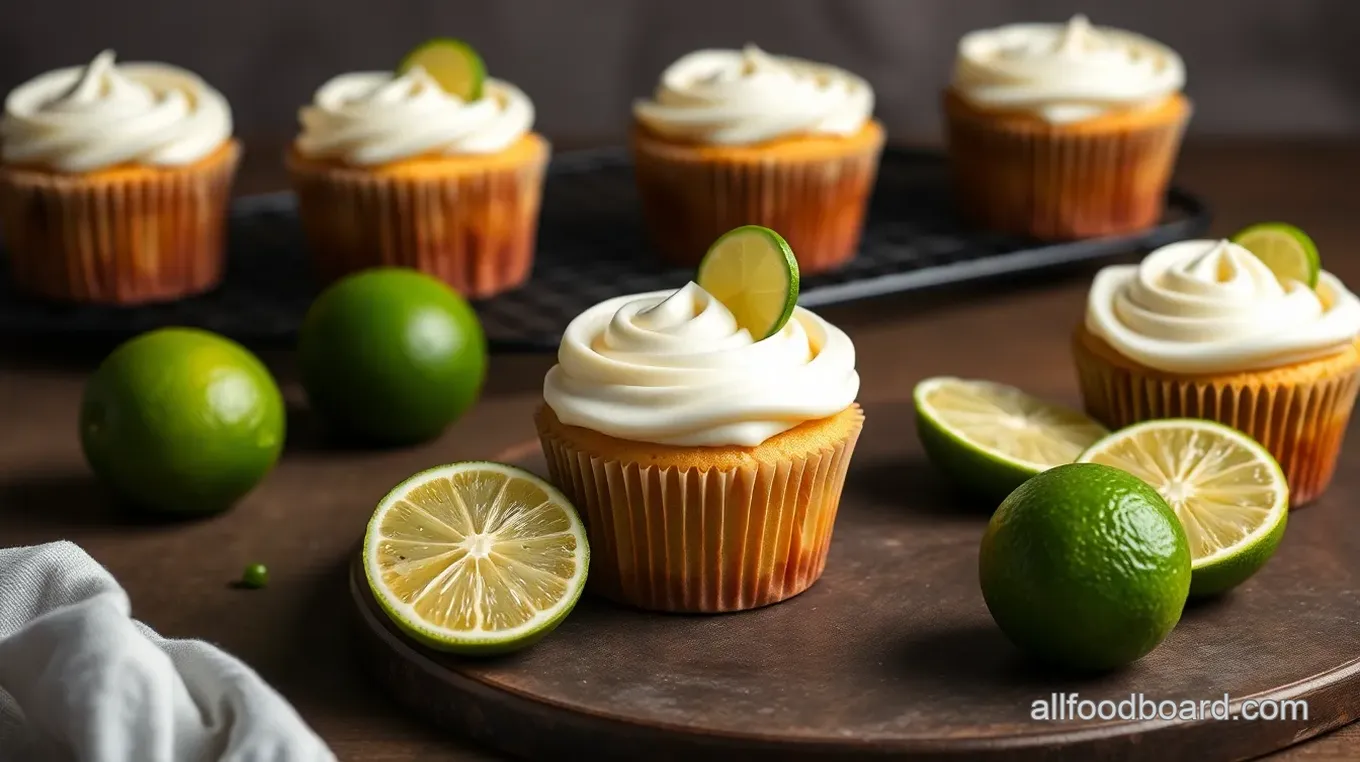 Key Lime Pie Cupcakes