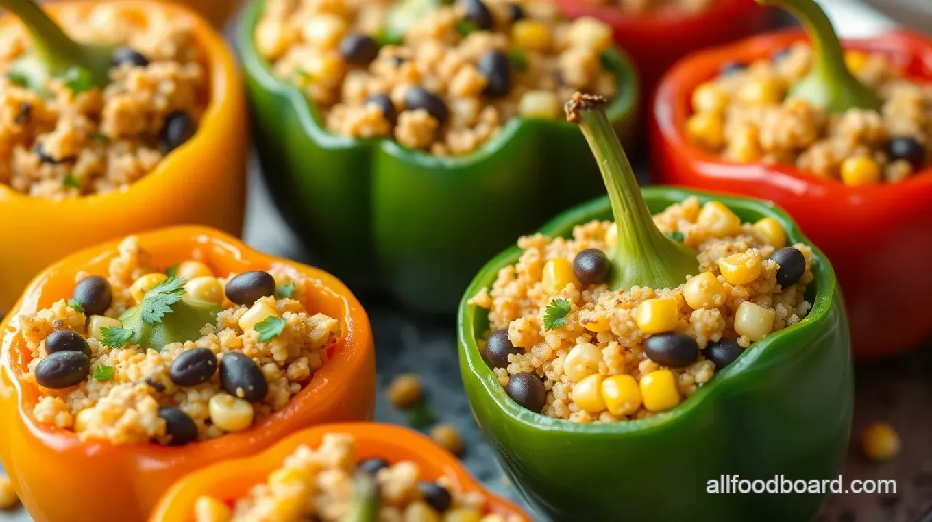 Mini Savory Stuffed Peppers