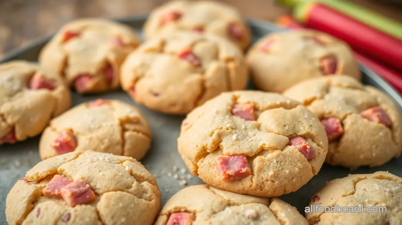 Delicious Rhubarb Cookies