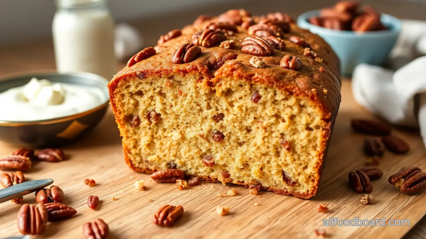 Southern Pecan Heaven: Sweet Alabama Pecan Bread