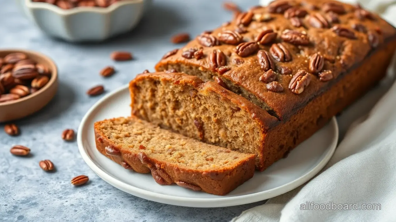 Southern Pecan Heaven Sweet Alabama Pecan Bread