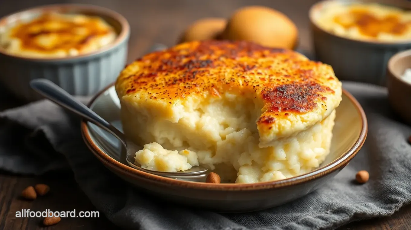 Baked Rice Pudding with Sweet Raisins