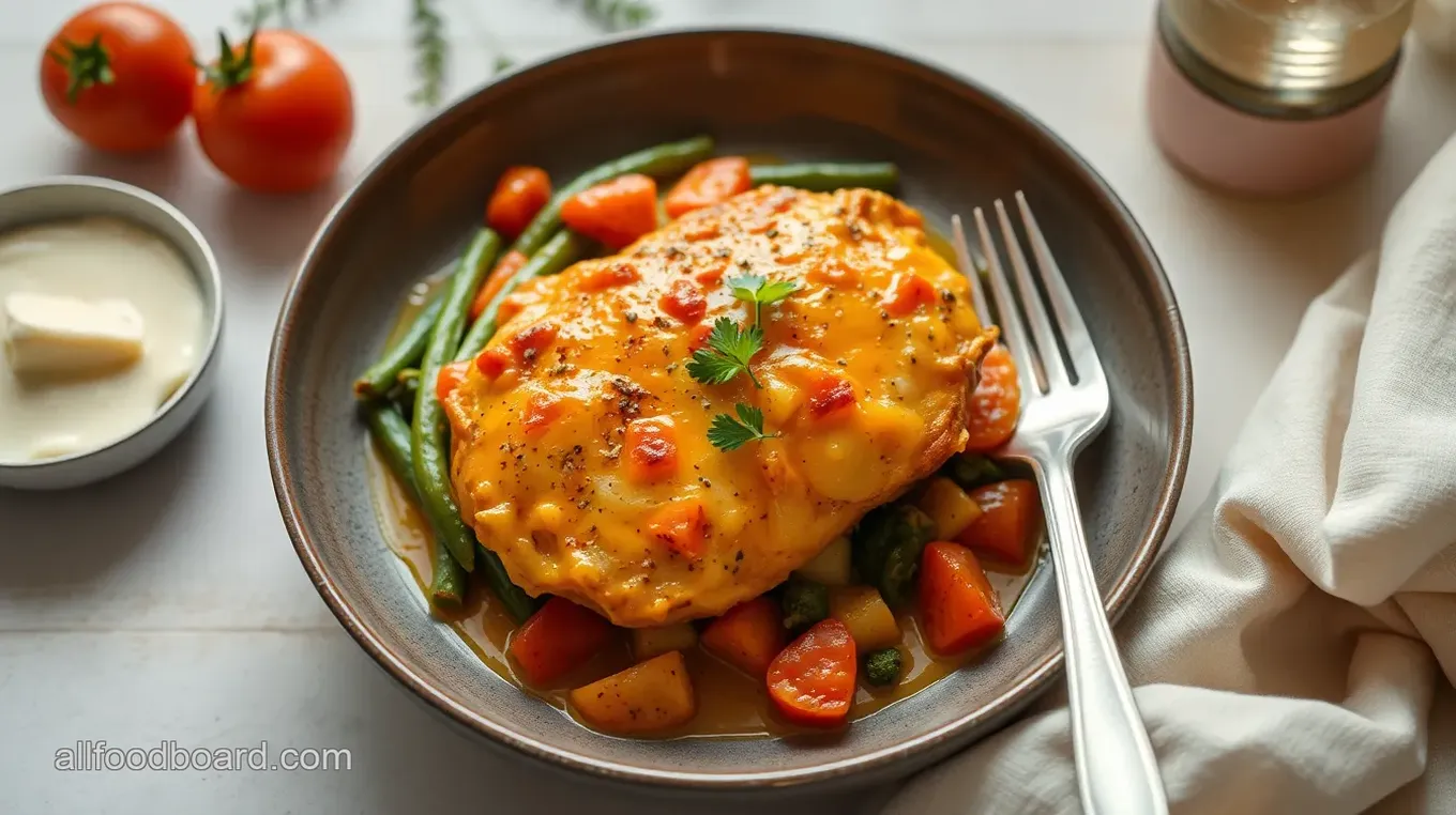 Cheesy Chicken Fajita Bake