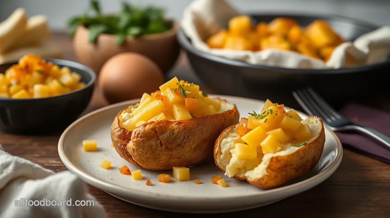 Cheesy Mississippi Mud Potatoes Delight