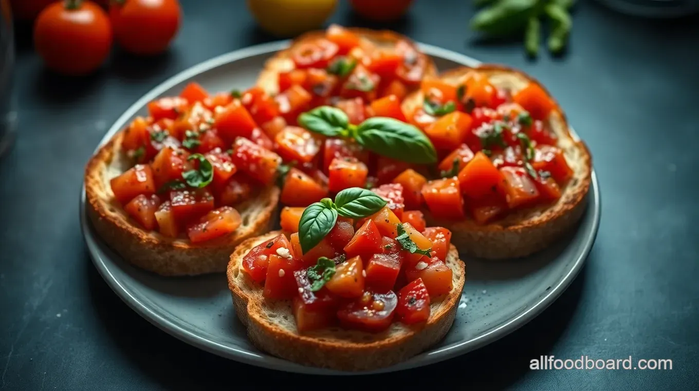 Classic Tomato Bruschetta: My Easy Italian Appetizer Recipe Classic Tomato Bruschetta