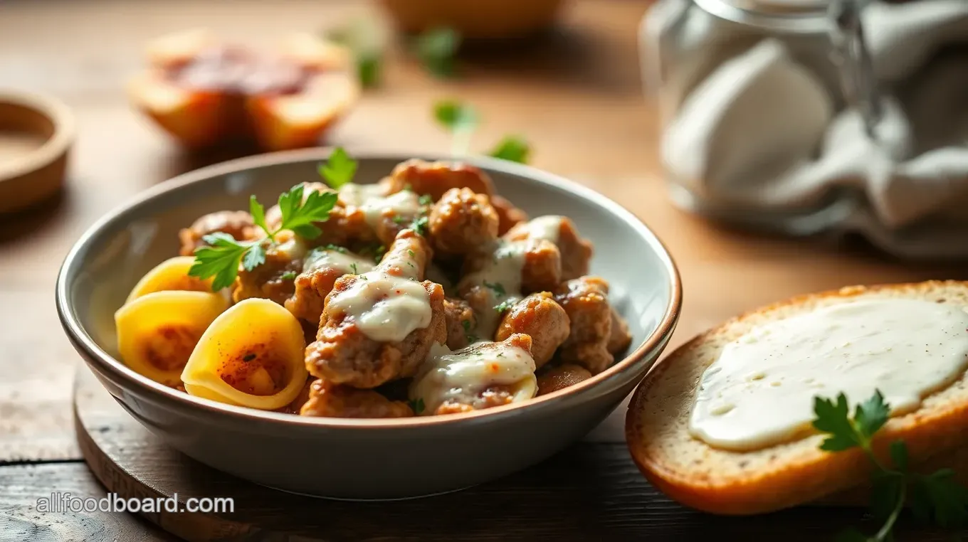 Cheesesteak Tortellini Recipe