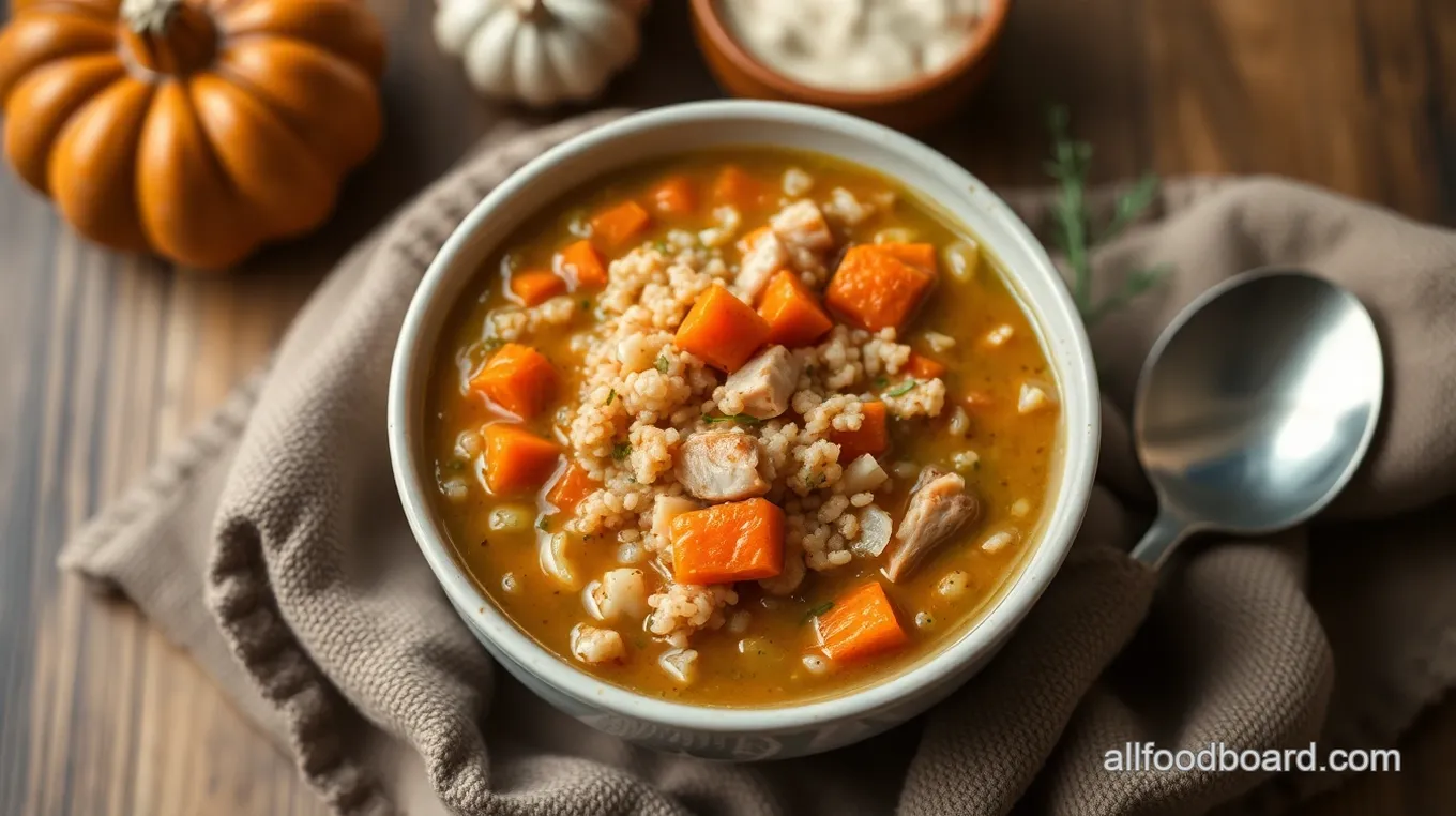 Cozy Leftover Turkey Quinoa Soup