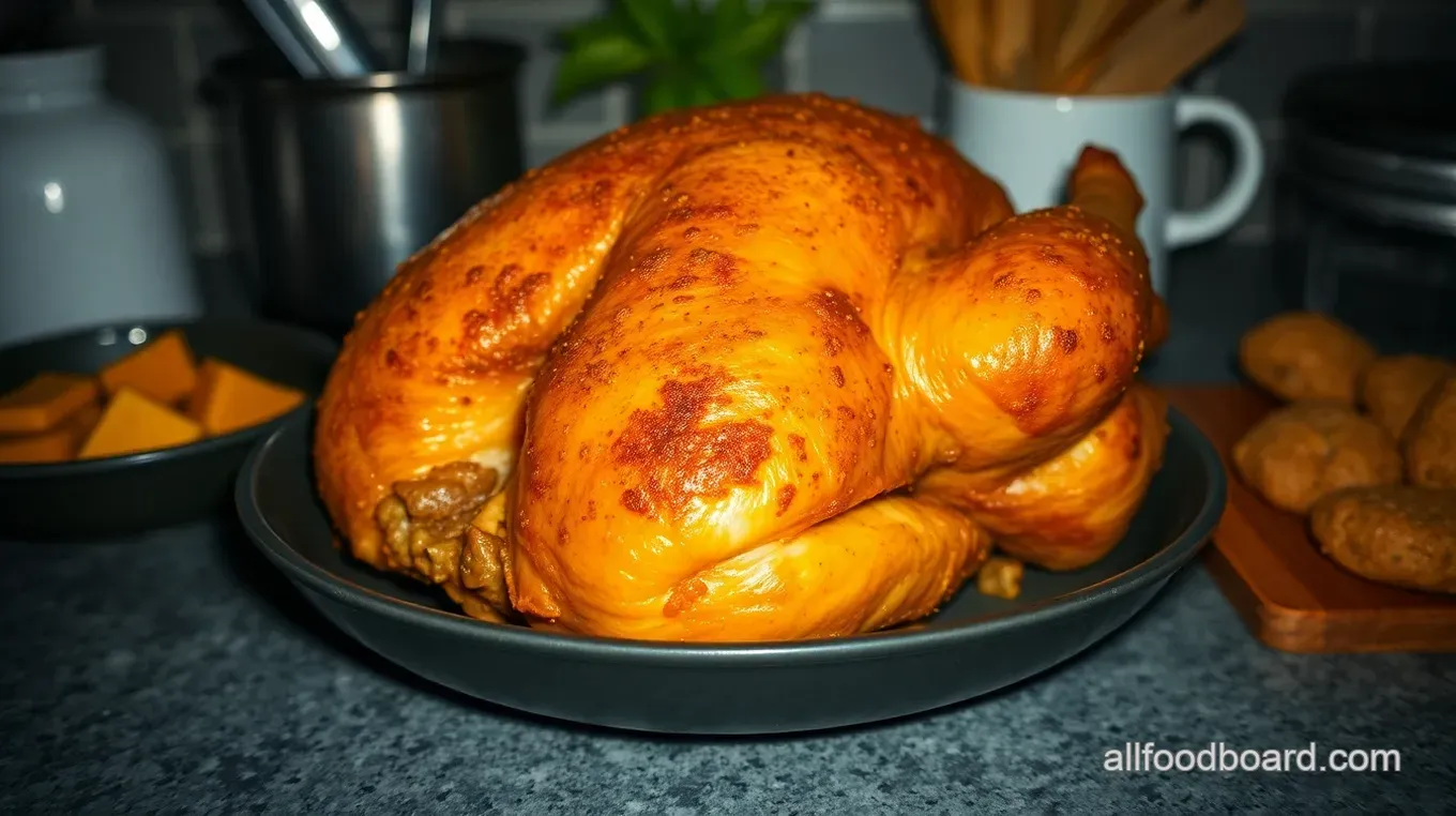 Juicy Cajun Deep Fried Turkey: A Family Holiday Favorite Recipe Crispy Cajun Deep Fried Turkey