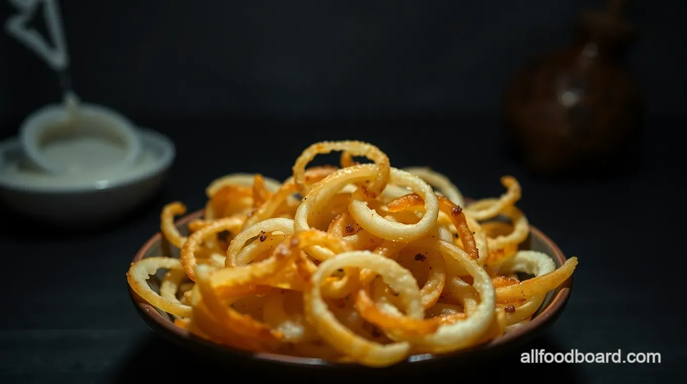Easy Crispy Onion Chips: My Favorite Crunchy Snack Recipe Crispy Homemade Onion Chips: A Savory Snack Delight