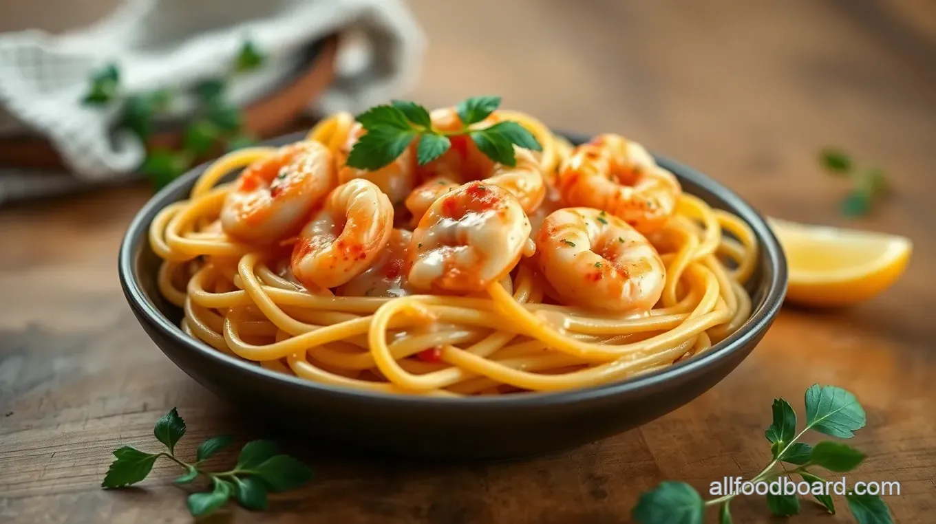 Delicious Bang Bang Shrimp Pasta