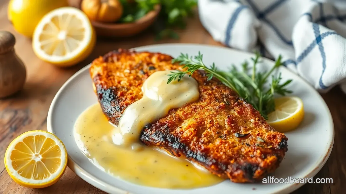 Delicious Pan-Fried Fish with Lemon Butter Sauce