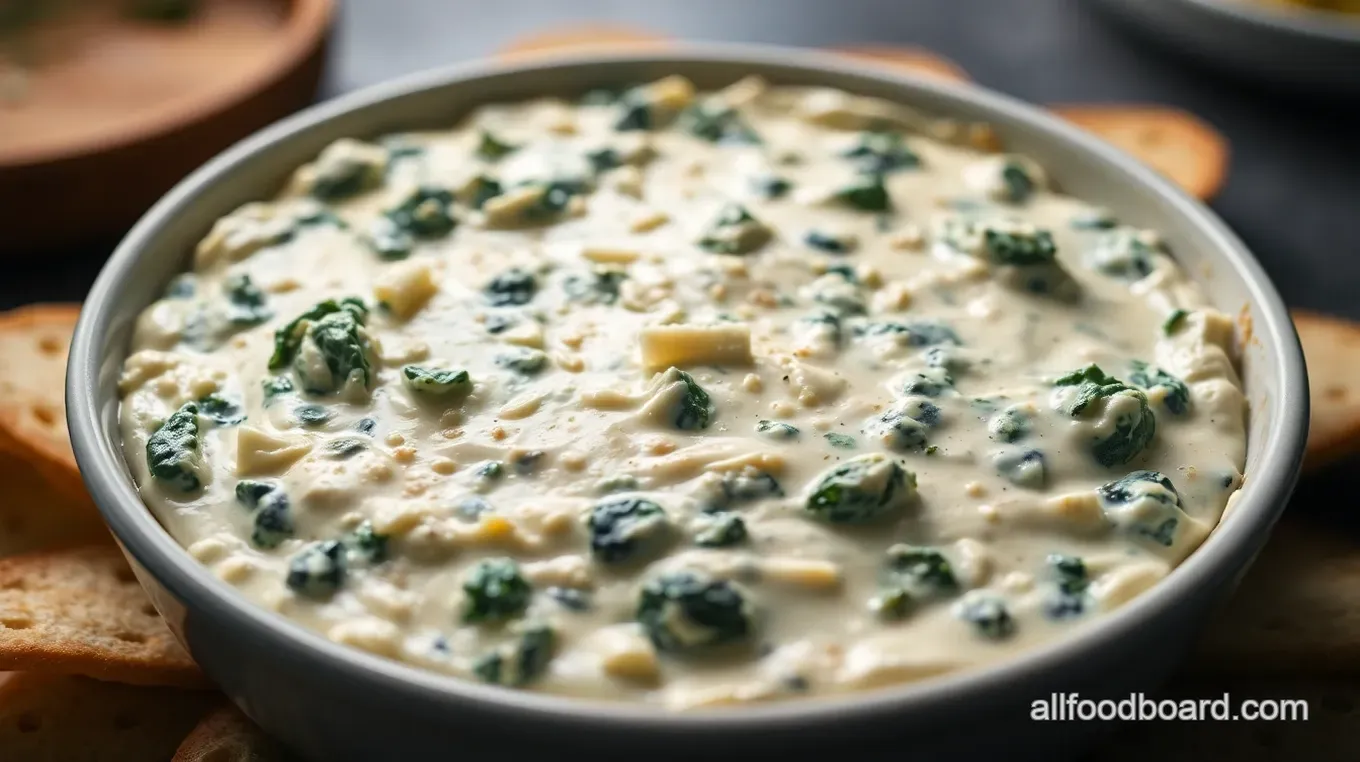 Easy & Creamy Spinach Artichoke Dip No Mayo: My Favorite Recipe Deliciously Creamy Spinach Artichoke Dip (No Mayo!)