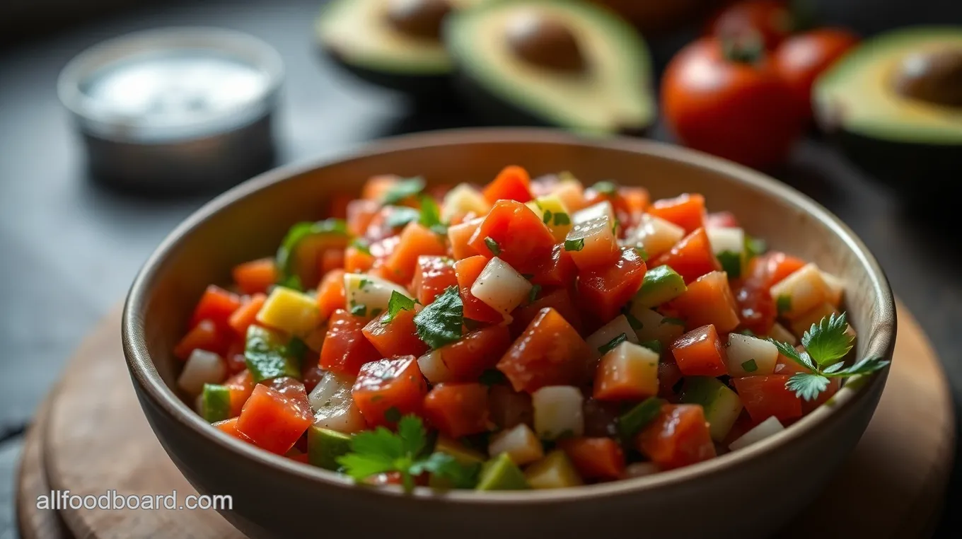 Dippy Fresh Avocado Salsa